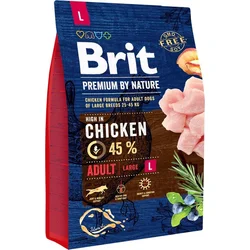 Brit Premium by Nature Adult L 3kg granule pro psy