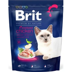 Brit Premium by Nature Cat. Sterilized Chicken, 300g granule pro kočky