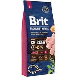 Brit Premium by Nature Junior L 15kg granule pro štěňata