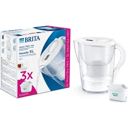 Brita filtračná kanvica Marella XL 3,5 l biela + 3x MX Pro PO 2024