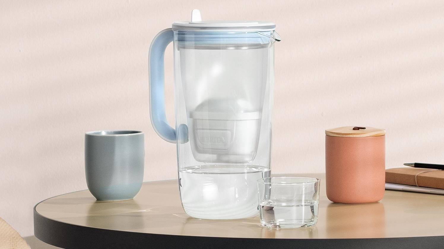 Brita Filtrační skleněná konvice 2,5l modrá NEW 2024