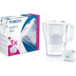 Brita Starter pack filtrační konvice Aluna, bílá + vodní filtry 3x MX Pro PO 2024
