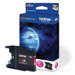 Brother atrament LC-1280XLM, magenta (1200 strán) - originálne LC1280XLM