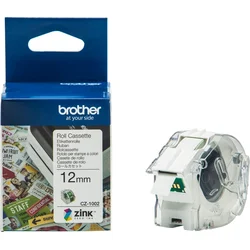 Brother CZ-1002 papierová páska, šírka 12 mm, dĺžka 5 m