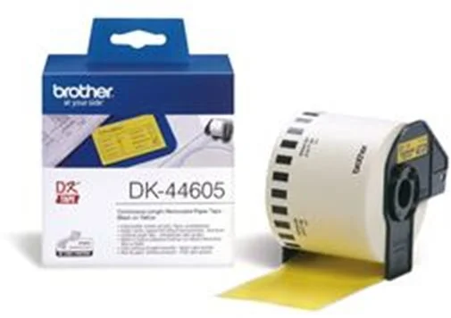 Brother DK-44605 papierová rola žltá 62mm x 30,48m DK44605