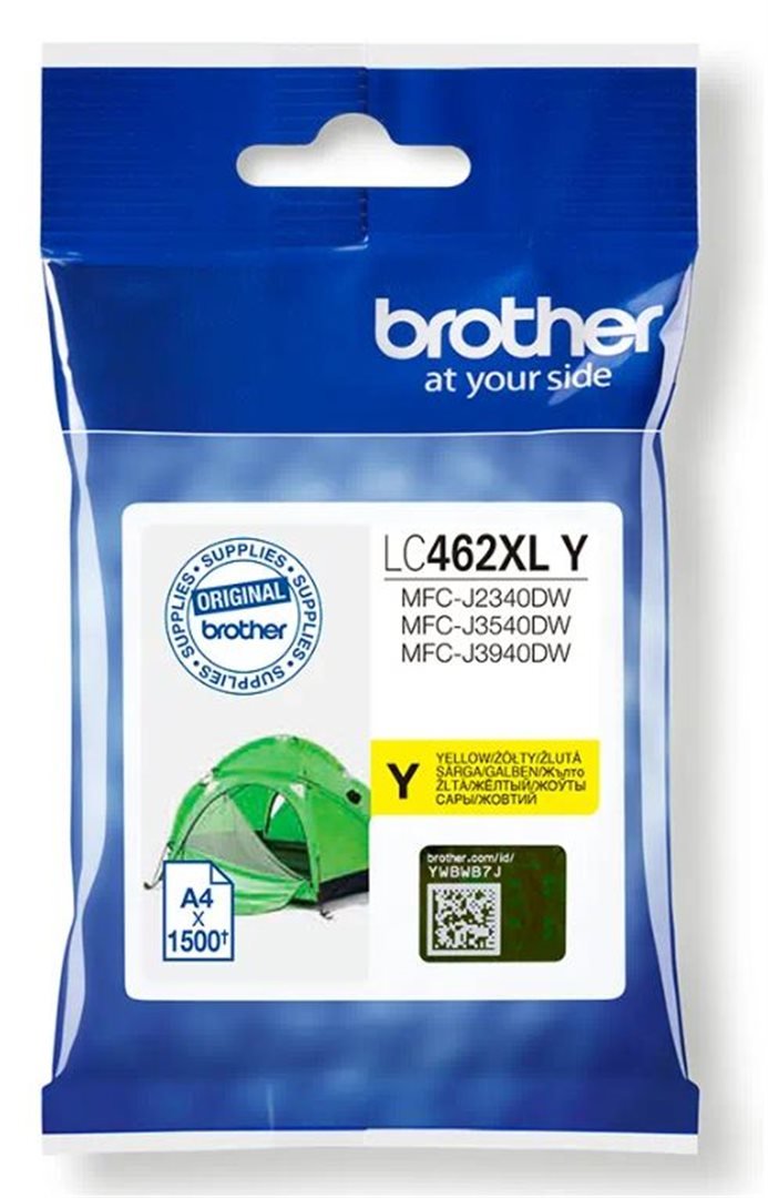 Brother LC-462XLY žltá - originál