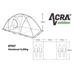 BROTHER ST07 Rodinný stan pro 4 osoby