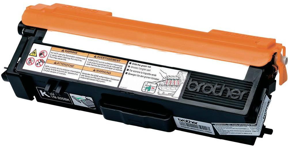 Brother toner TN-325BK, black (4.000 strán) - originálne TN325BK