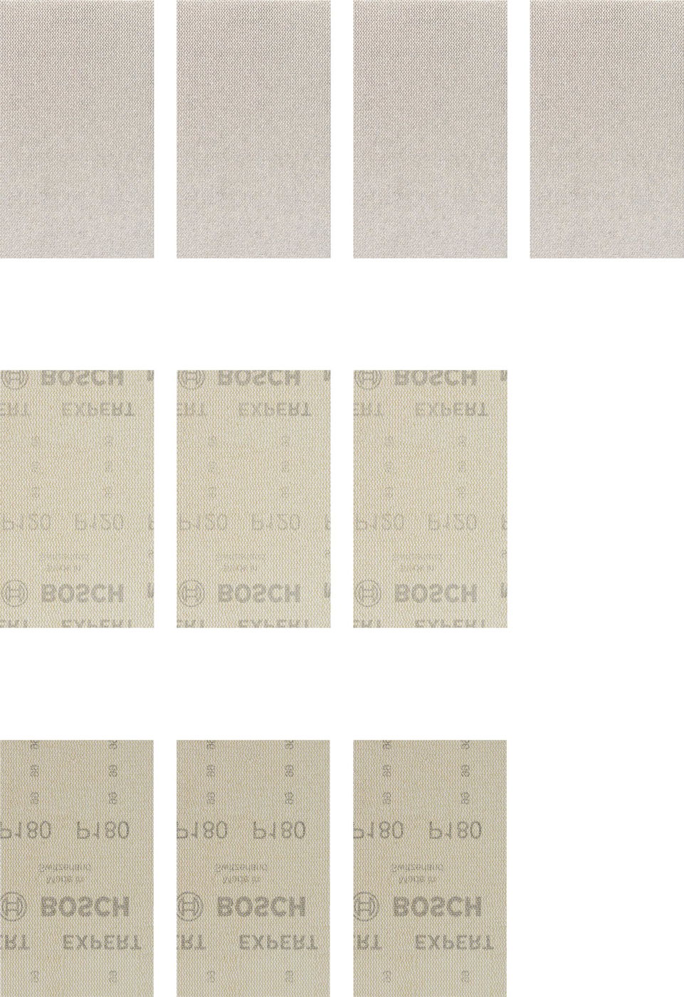 Brúsne mriežky BOSCH EXPERT M480 80 × 133 mm, 10 ks (2.608.901.205)