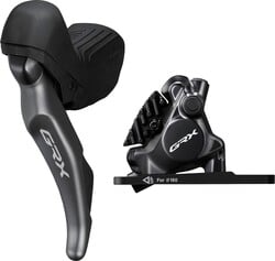 Brzdová súprava SHIMANO GRX BR-RX820+ST-RX820 predná/ľavá J-sada (ST) polymér + chl BH90/100cm pre 160mm k