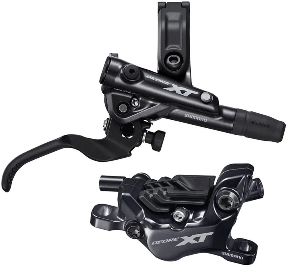 Brzdová súprava SHIMANO XT BR-M8120, páka BL-8100 zadný strmeň BR-M8120 polymér + chladič - sada pravá