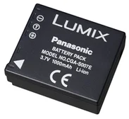 BT Panasonic CGA-S007E/1B accu pro TZ5/4/3/2/1, 1000mAh
