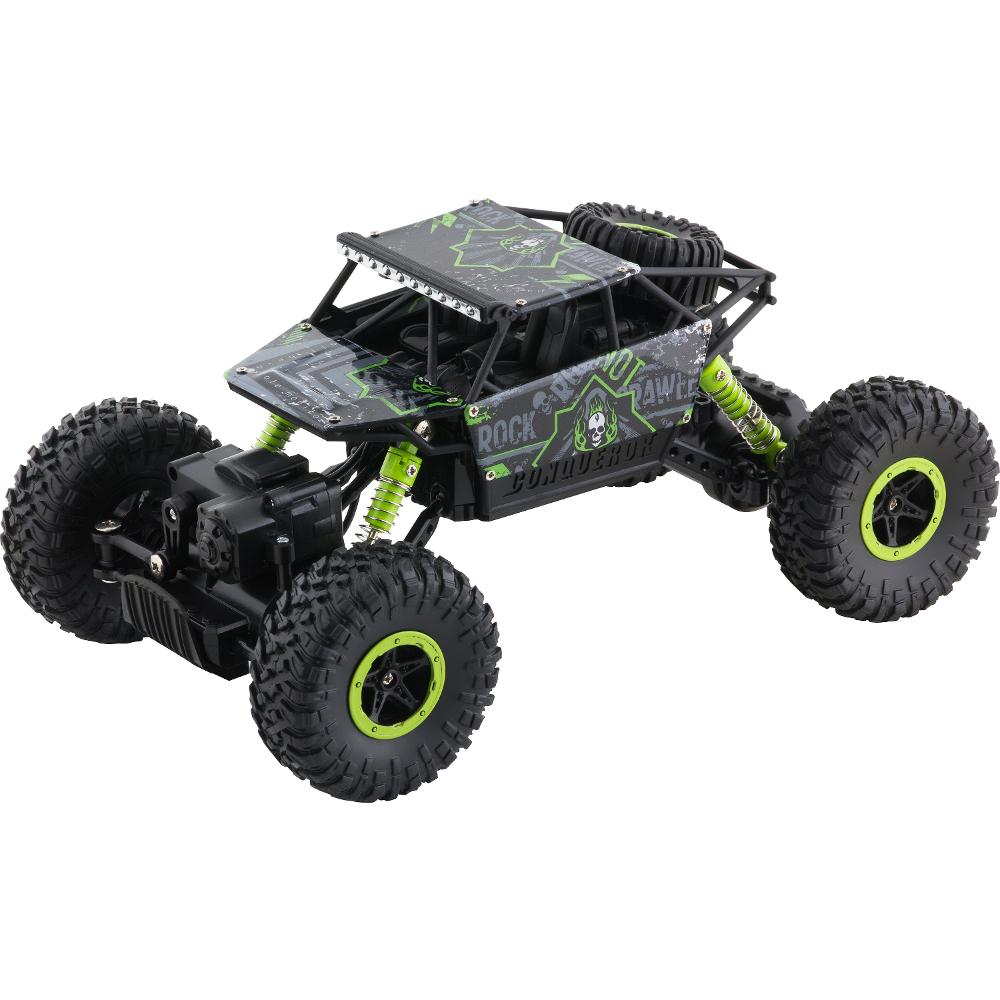Buddy Toys BRC 18.612 RC Rock Climber Auto na diaľkové ovládanie, čierne