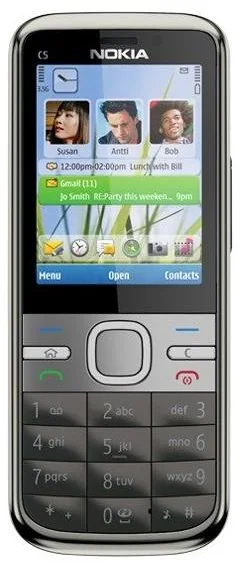 BUNDLE Nokia C5-00.2 (C5MP) Warm Grey + USB Flash Disk 4GB