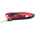 Buster Leash Neoprene Bungee S/M 180cm/20mm červená