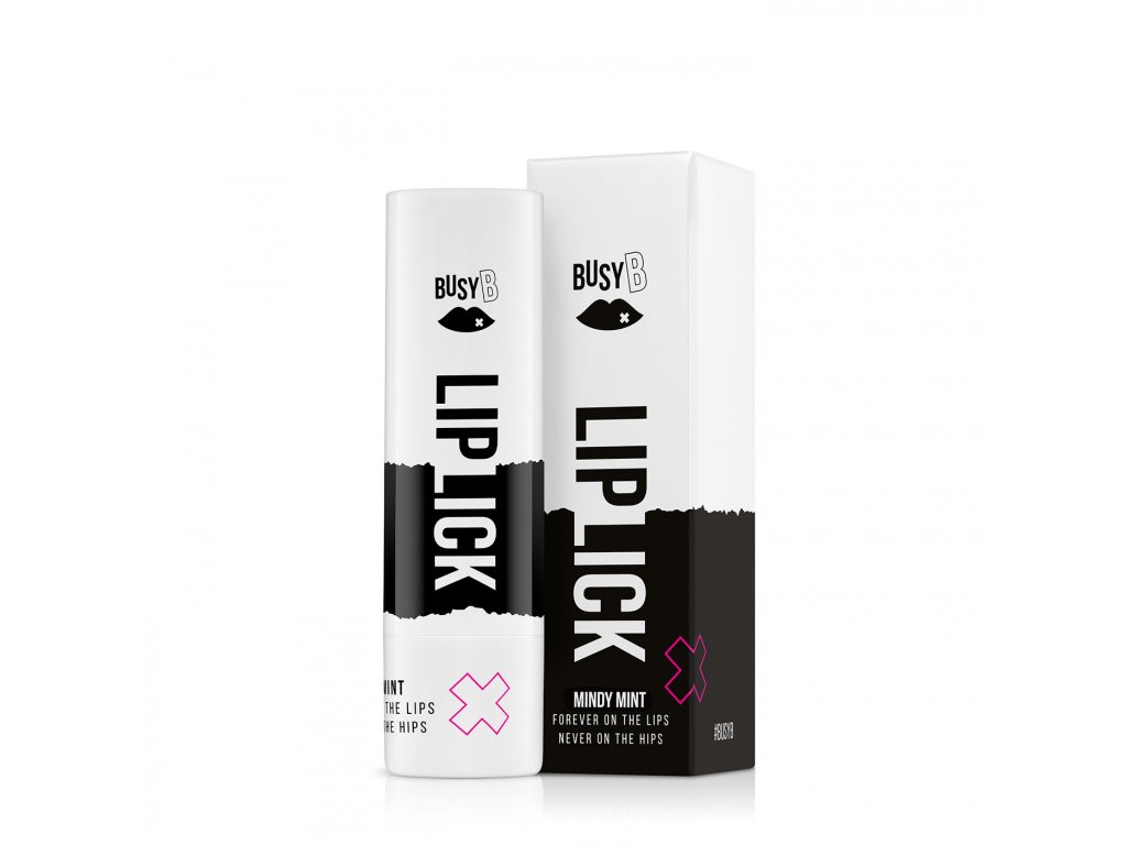 BusyB Balzám na rty Mindy Mint 4,8 ml