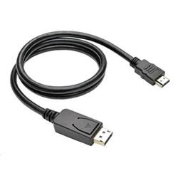 C-TECH DisplayPort to HDMI cable, 2m, black