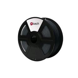 C-TECH filament ABS 1.75mm 1kg, šedá 3DF-ABS1.75-DG