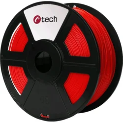C-TECH filament PETG 1.75mm 1kg, červená 3DF-PETG1.75-R - Náplně do 3D tiskárny
