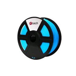 C-TECH filament PLA 1.75mm 1kg, nebeská modrá 3DF-PLA1.75-SB