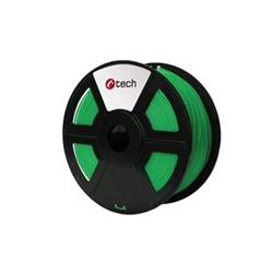 C-TECH filament PLA 1.75mm 1kg, zelená 3DF-PLA1.75-G