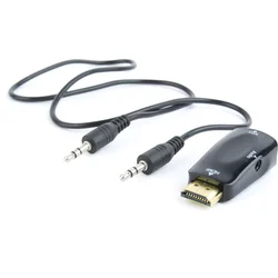 C-TECH HDMI na VGA + audio adaptér, M/F