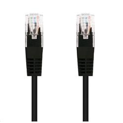 C-TECH kabel patch cord Cat5e, UTP, černá, 3m