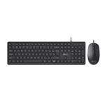 C-TECH KBM-105, drátový combo set s myší, USB, CZ/SK