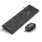 C-TECH KBM-105, drátový combo set s myší, USB, CZ/SK