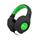C-TECH NEMESIS V2, čierno-zelená GHS-14G