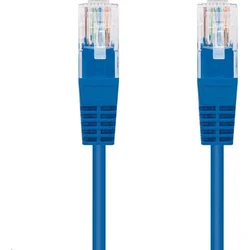 C-TECH patch kábel Cat5e, UTP, modrý, 3 m