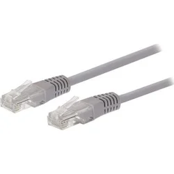 C-TECH patch kábel Cat5e, UTP, sivý, 3 m