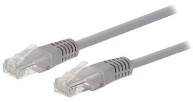 C-TECH patch kábel Cat5e, UTP, sivý, 50 m
