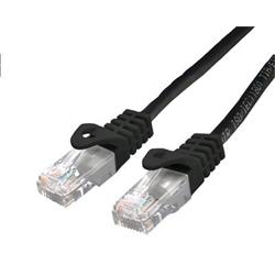 C-TECH patch kábel Cat6, UTP, čierny, 0,25 m