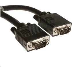 C-TECH VGA kabel, M/M, stíněný, 1,8m