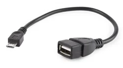Cablexpert USB OTG AF - micro BM, 0,15 m