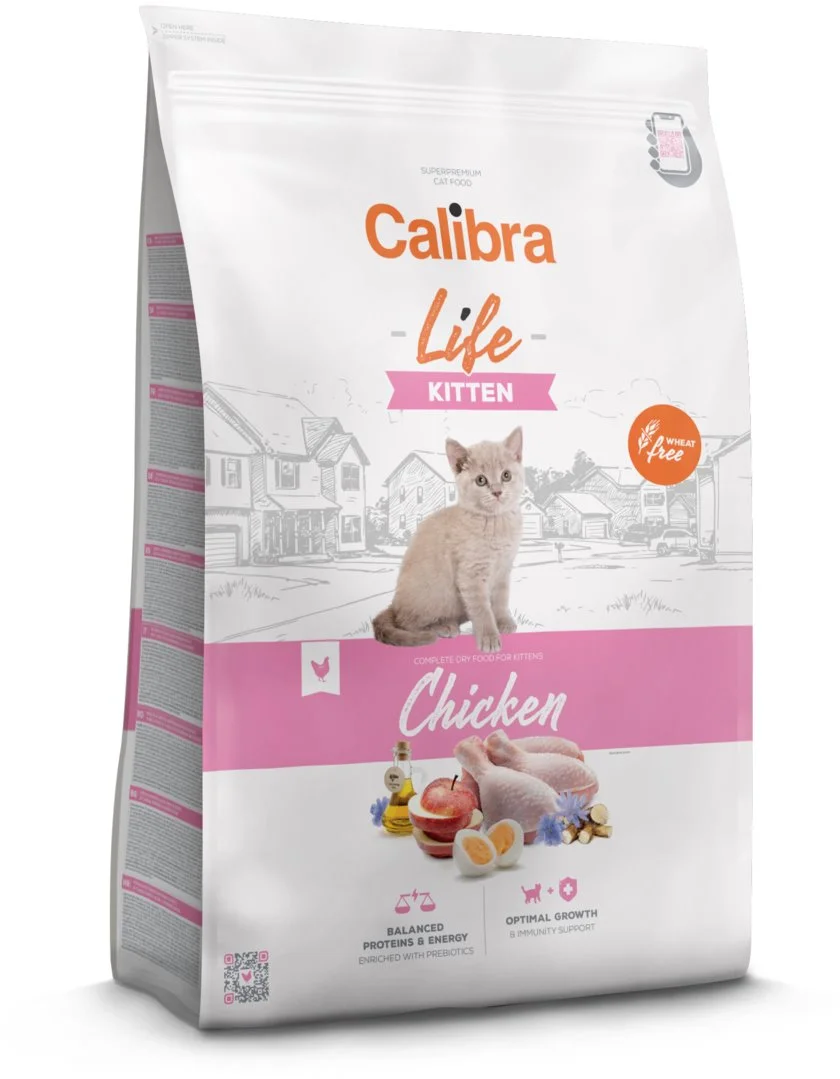 Calibra Cat Life Kitten Chicken 1,5kg granule pre mačiatka