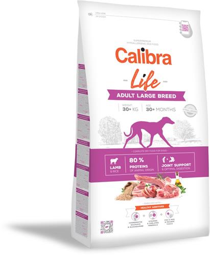 Calibra Dog Life Adult Large Breed Lamb 12kg granule pro psy