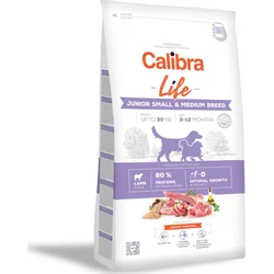Calibra Dog Life Junior Small&Medium Breed Lamb 12kg granule pro štěňata