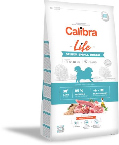 Calibra Dog Life Senior Small Breed Lamb 1,5kg granule pro psy