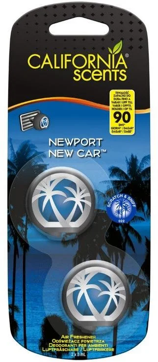 California Scents Mini difuzér Newport New Car
