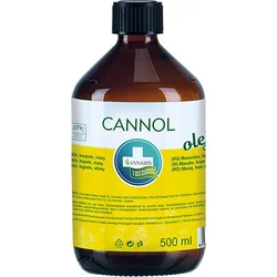 CANNOL BIO Konopný masážní olej 500ml