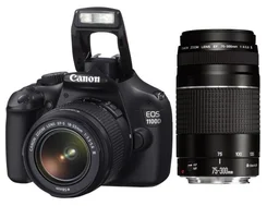 Canon EOS 1100D+ EF-S 18-55 DC III+ EF-S 75-300 III, 12MPix (5161B042)