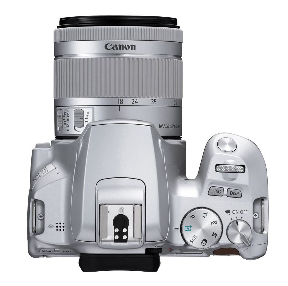 CANON EOS 250D 18-55 IS STM - strieborný