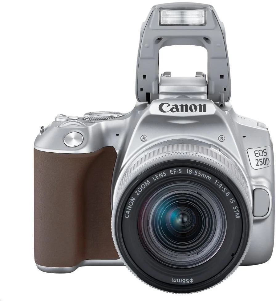CANON EOS 250D 18-55 IS STM - strieborný