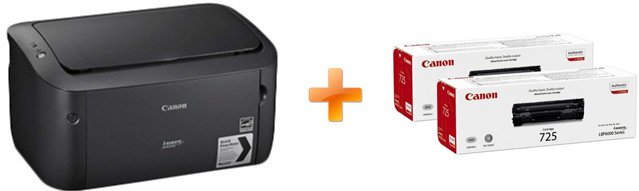 Canon i-SENSYS LBP-6030B černá + 2x toner CRG-725