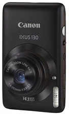 Canon kompakt IXUS 130 IS, 14.1MPix, černý, 4x zoom