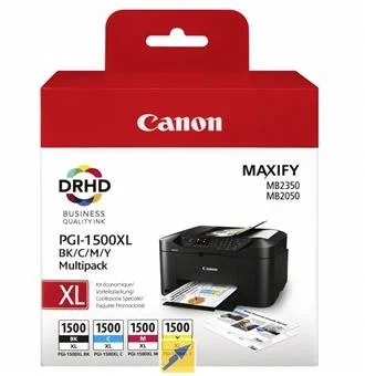 CANON PGI-1500XL BK/ C/ M/ Y MULTI pack 9182B004