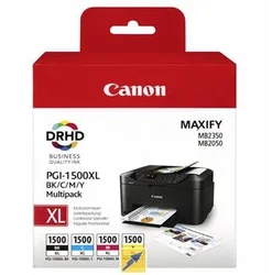 CANON PGI-1500XL BK/ C/ M/ Y MULTI pack 9182B004
