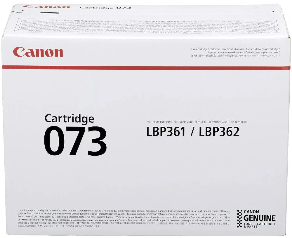 Canon toner 073 černý (27 000 str.) - originální